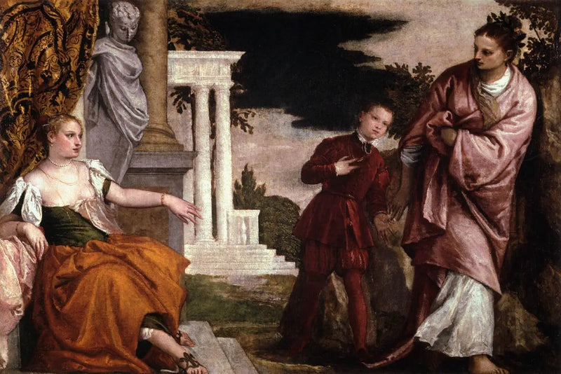 Joven entre vicio y virtud - Paolo Veronese