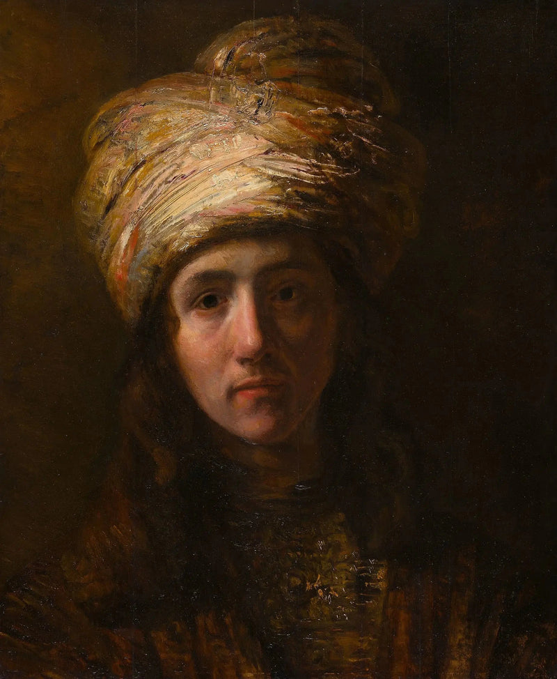 Joven con turbante - Rembrandt