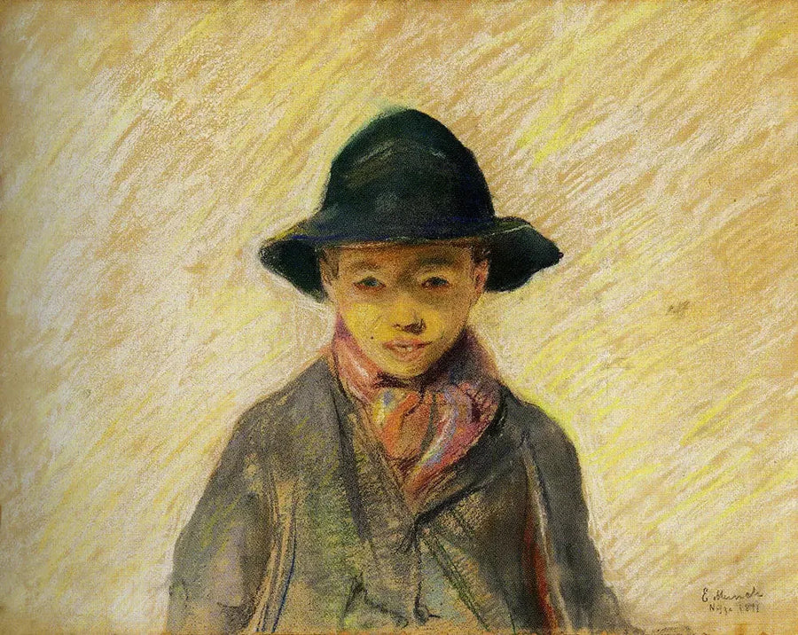 Joven Pescador de Niza - Edvard Munch
