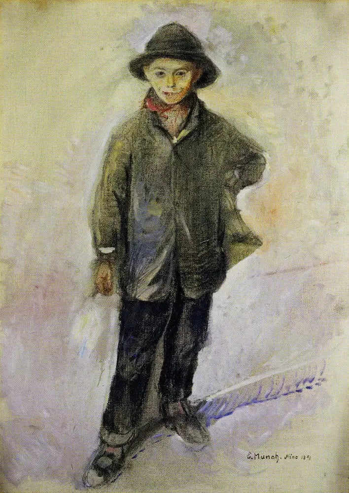 Joven Pescador de Niza - Edvard Munch