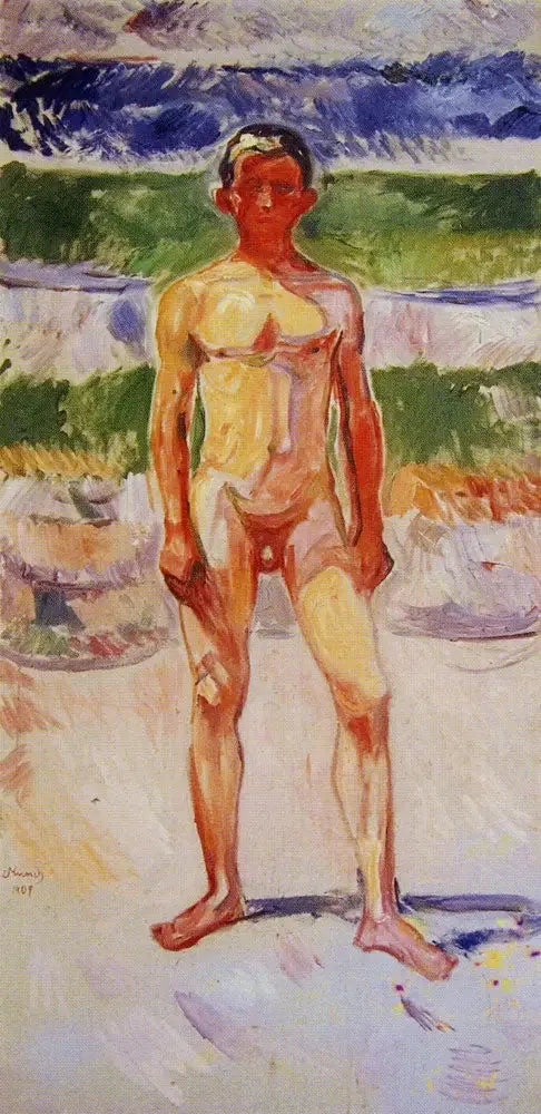 Joven Persona - Edvard Munch