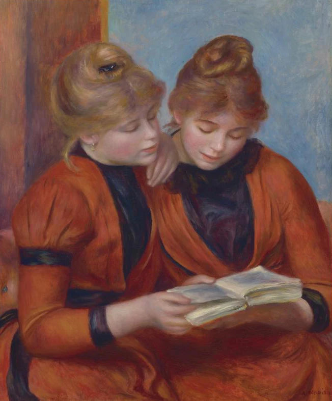 Las Dos Hermanas - Pierre-Auguste Renoir