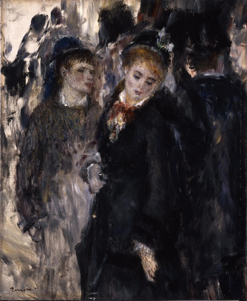 Chicas jóvenes - Pierre-Auguste Renoir