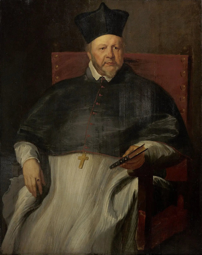 Joannes Malderus, obispo de Amberes - Antoine van Dyck