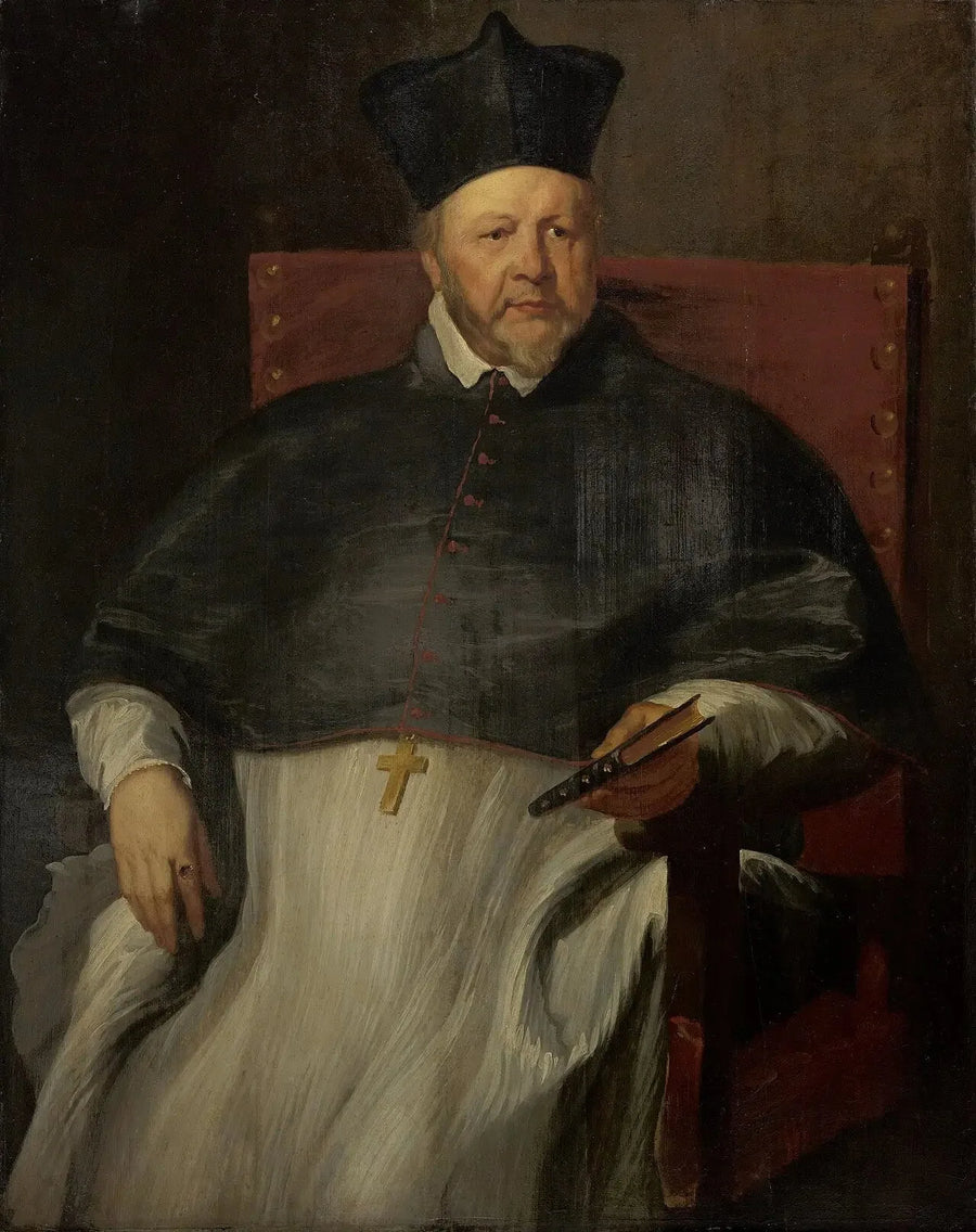 Joannes Malderus, obispo de Amberes - Antoine van Dyck