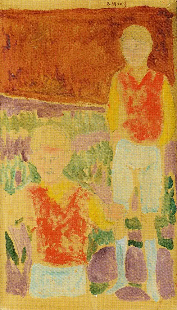 Johan Martin y Sten Stenersen - Edvard Munch