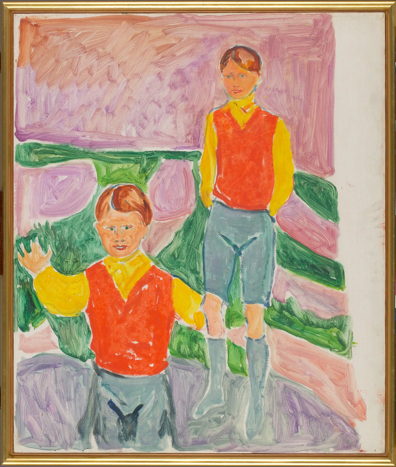 Johan Martin y Sten Stenersen - Edvard Munch