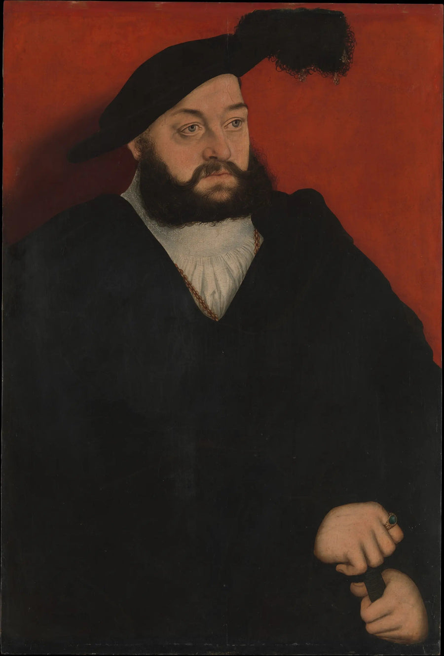 Johann (1498–1537), duque de Sajonia - Lucas Cranach el Viejo