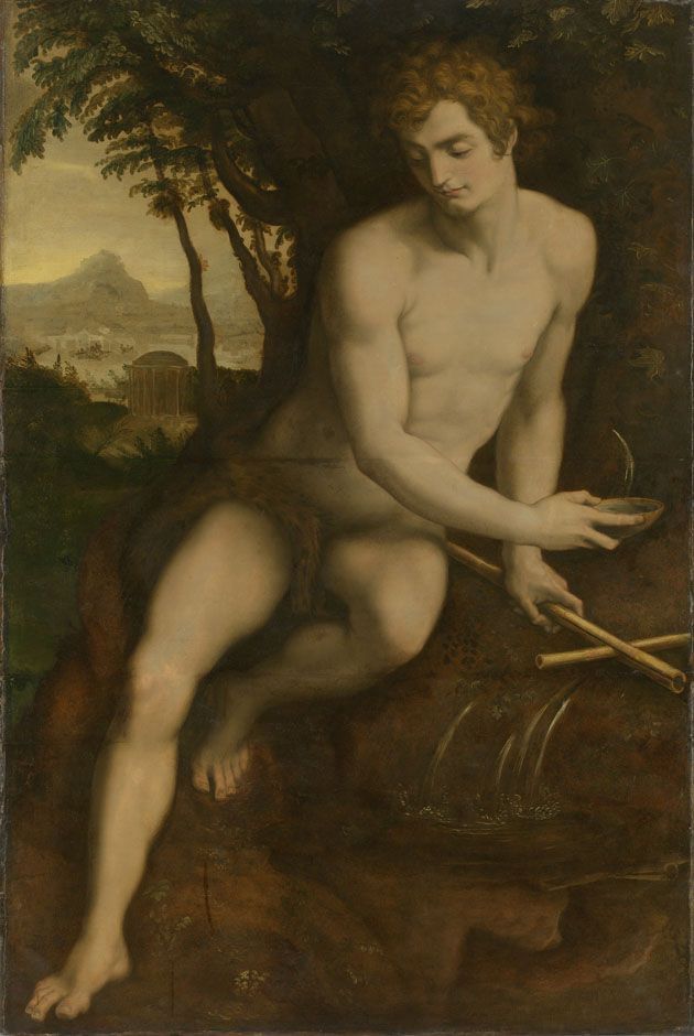 Johannes der Täufer - Daniele da Volterra image 1 reproduction d’œuvre d’art à l’huile
