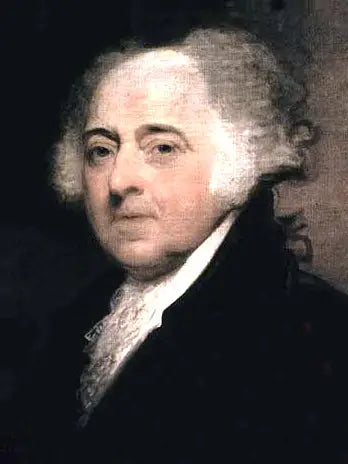 John Adams, 1823–1824, segundo presidente de los Estados Unidos. - Gilbert Stuart