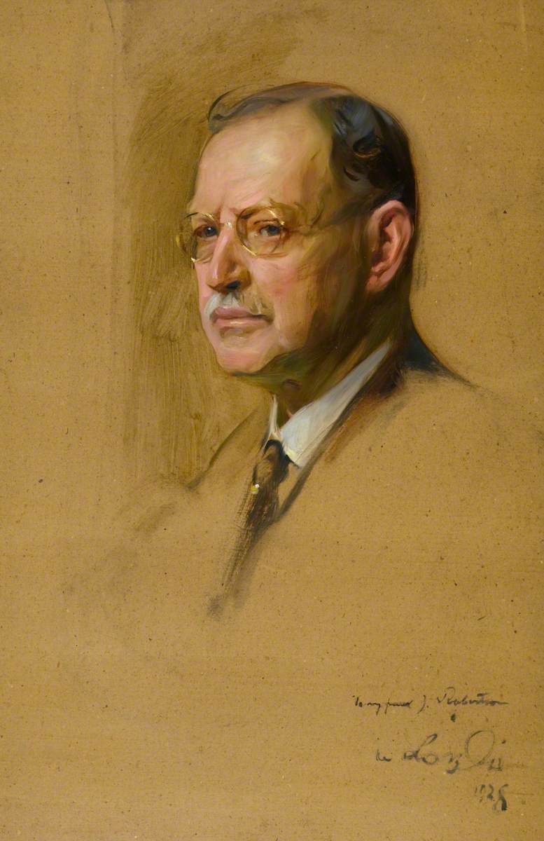 John Robertson (1862-1943), comerciante de arte - Philip de Laşzloş