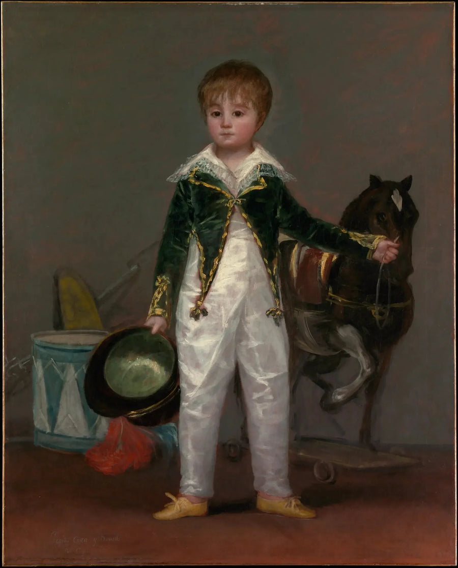 José Costa y Bonells, llamado Pepito - Francisco de Goya