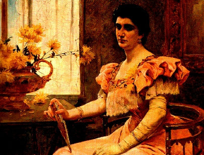 Josefina Blanco de Zuloaga. - Arturo Michelena