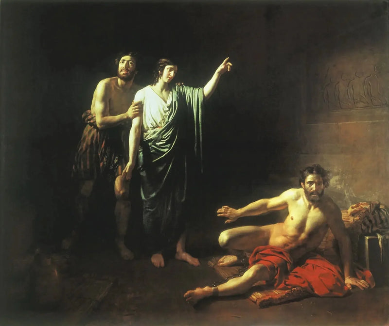 José interpreta los sueños del mayordomo y del panadero - Alexandre Ivanov