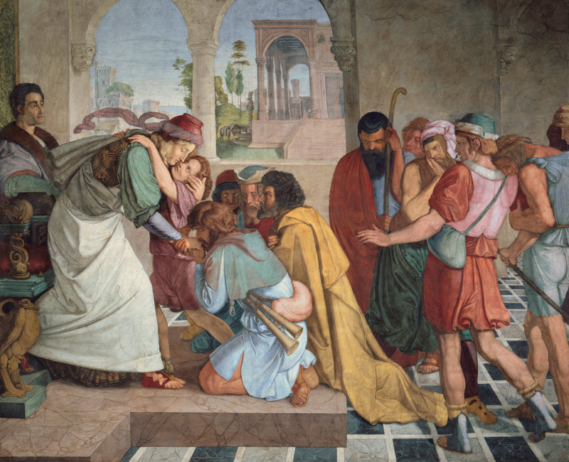 José reconocido por sus hermanos - Peter von Cornelius