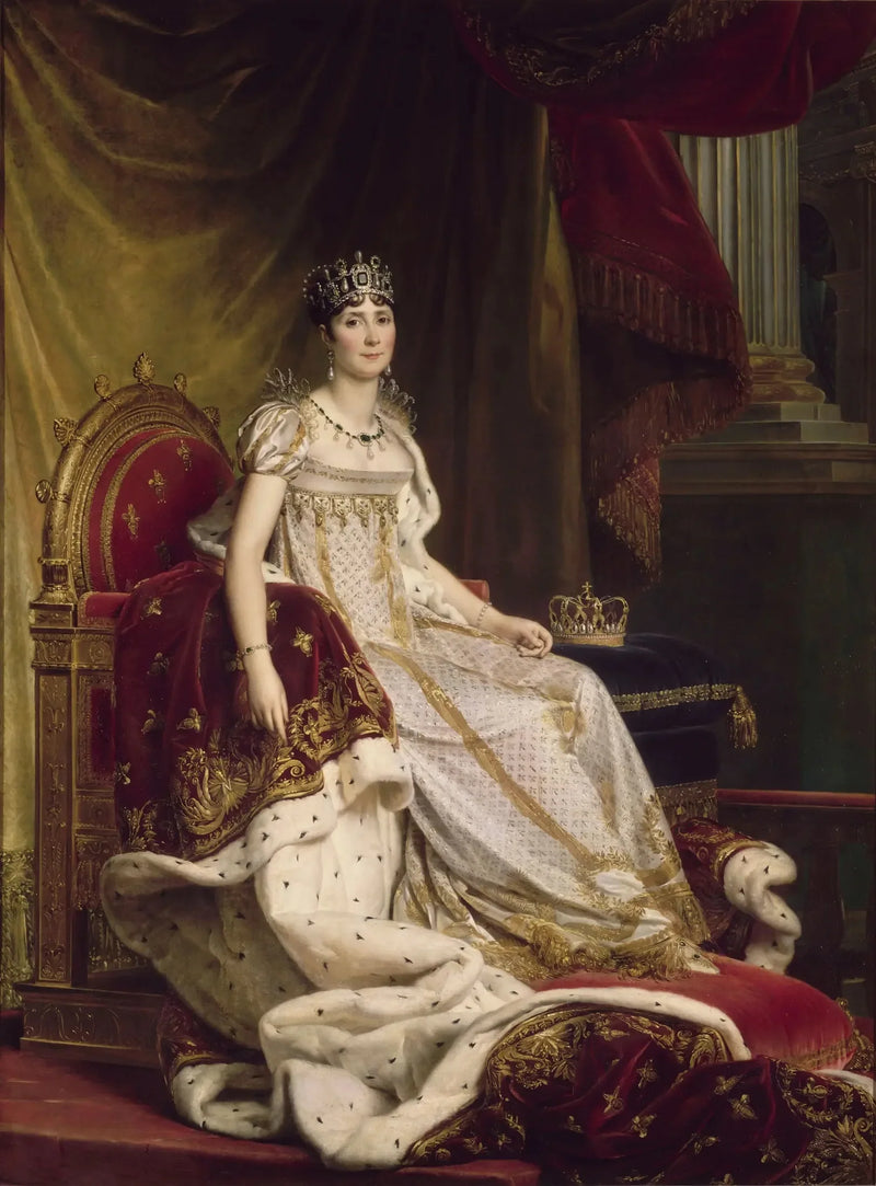 Joséphine en traje de sacré - François Gérard