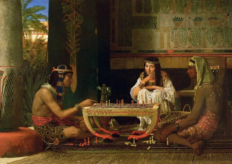 jugador de ajedrez - Lawrence Alma-Tadema