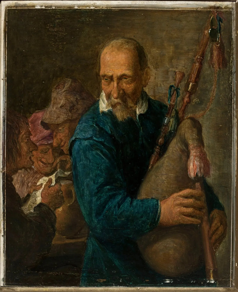 Jugador de gaita - David Teniers el Joven