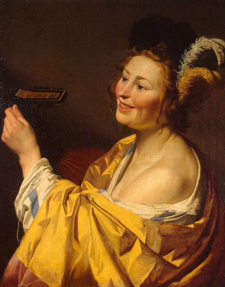 Jugador de laúd - Gerrit van Honthorst