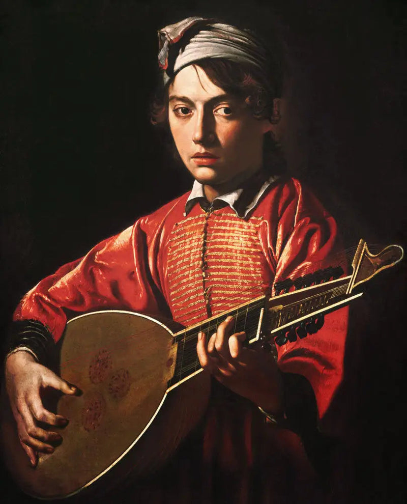 Jugador de laúd - El Caravaggio