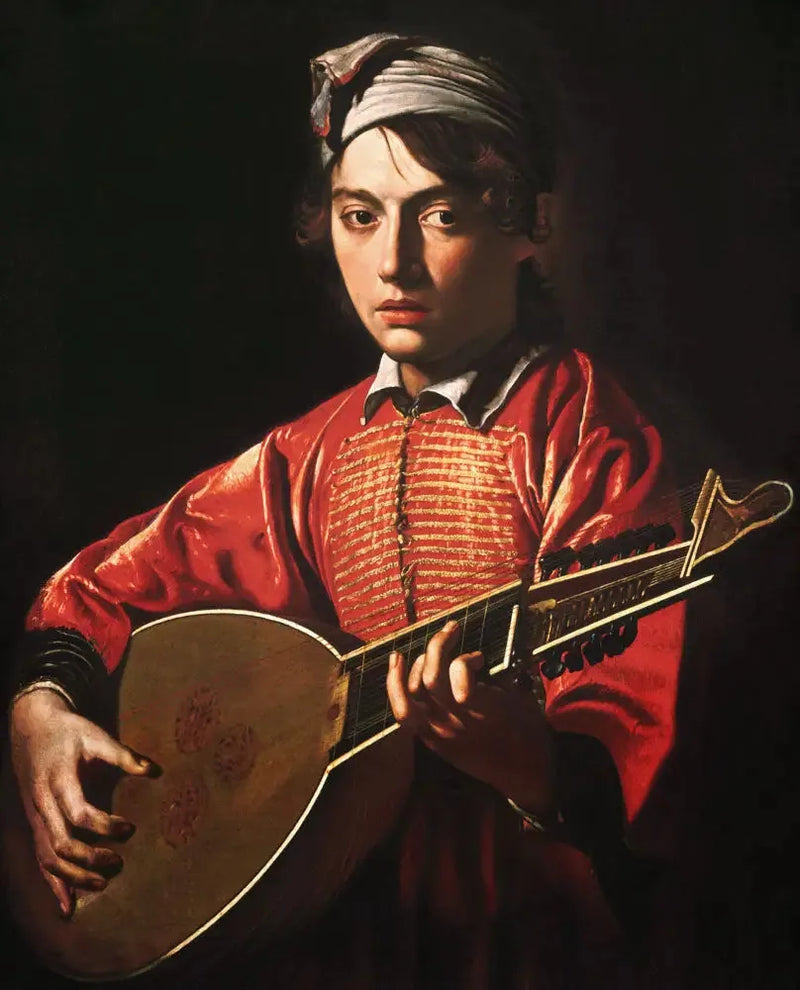 Jugador de laúd - El Caravaggio