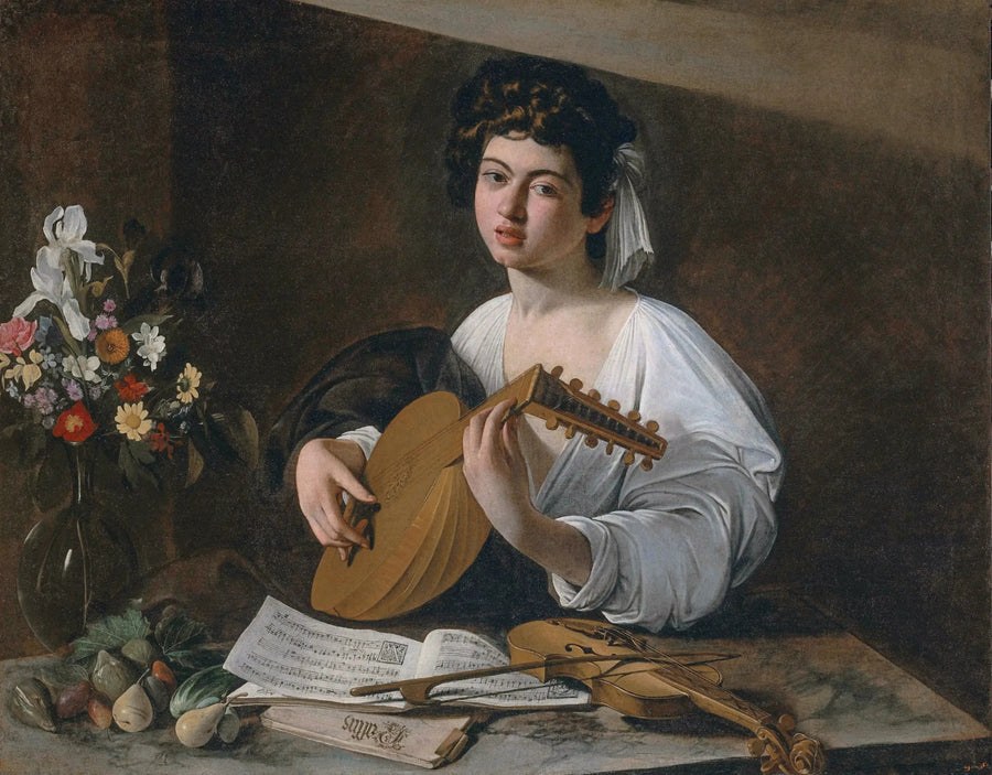 Jugador de laúd - El Caravaggio