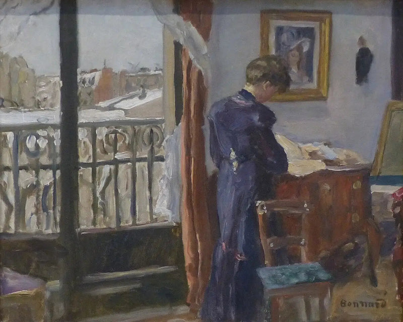 Día de invierno - Pierre Bonnard