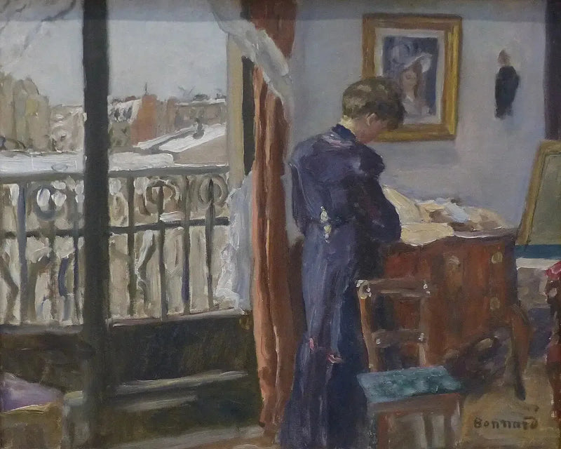 Día de invierno - Pierre Bonnard