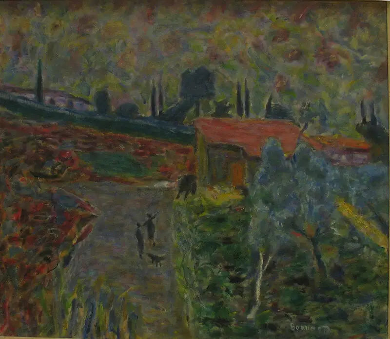 Día de lluvia en Cannet - Pierre Bonnard