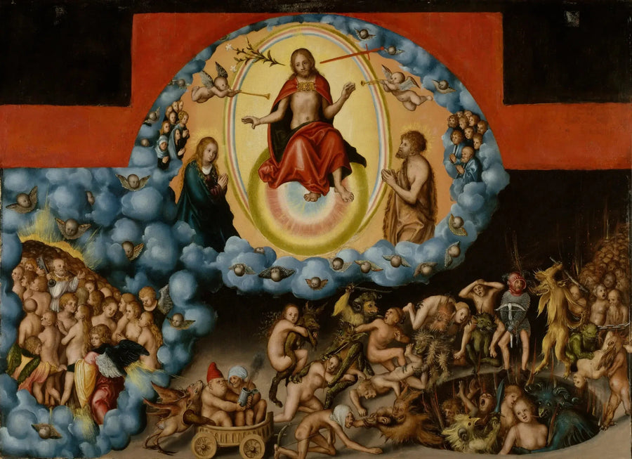 Día del Juicio - Lucas Cranach el Viejo
