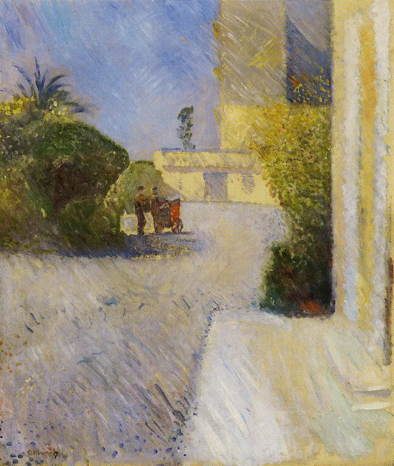 Día soleado en Niza - Edvard Munch