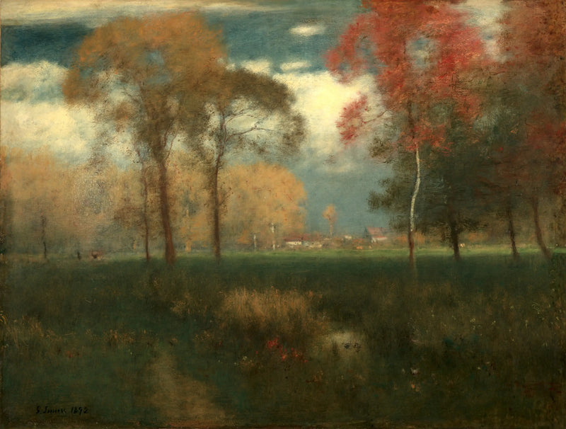 Día soleado de otoño - George Inness