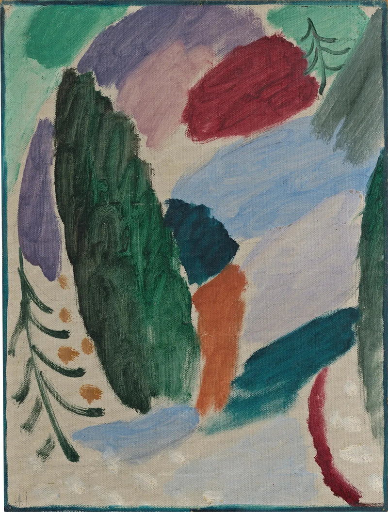 Día helado - Alexej von Jawlensky