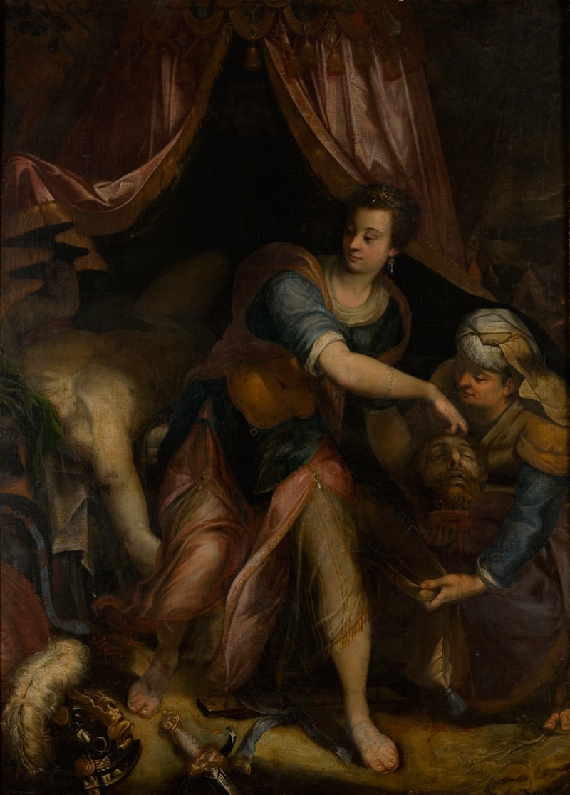 Judith con la cabeza de Holofernes - Denis Calvaert
