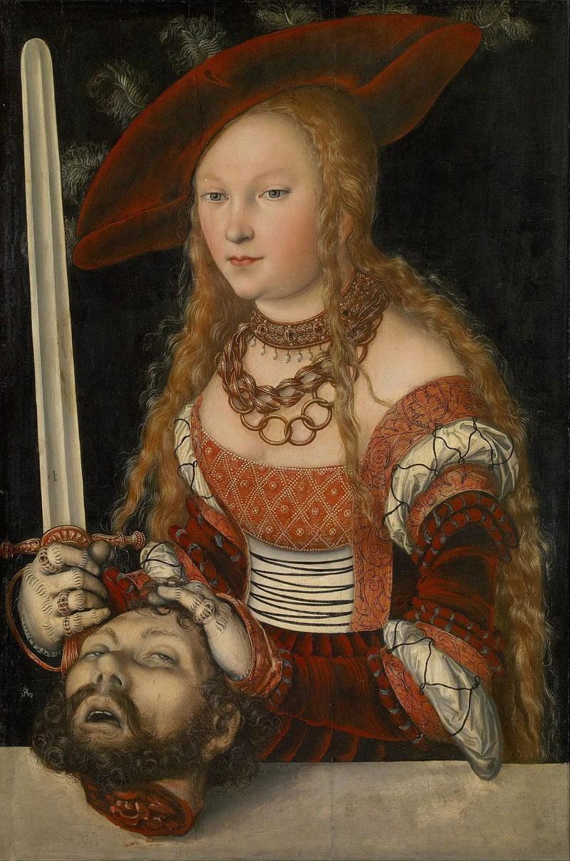 Judith con la cabeza de Holofernes - Lucas Cranach el Viejo