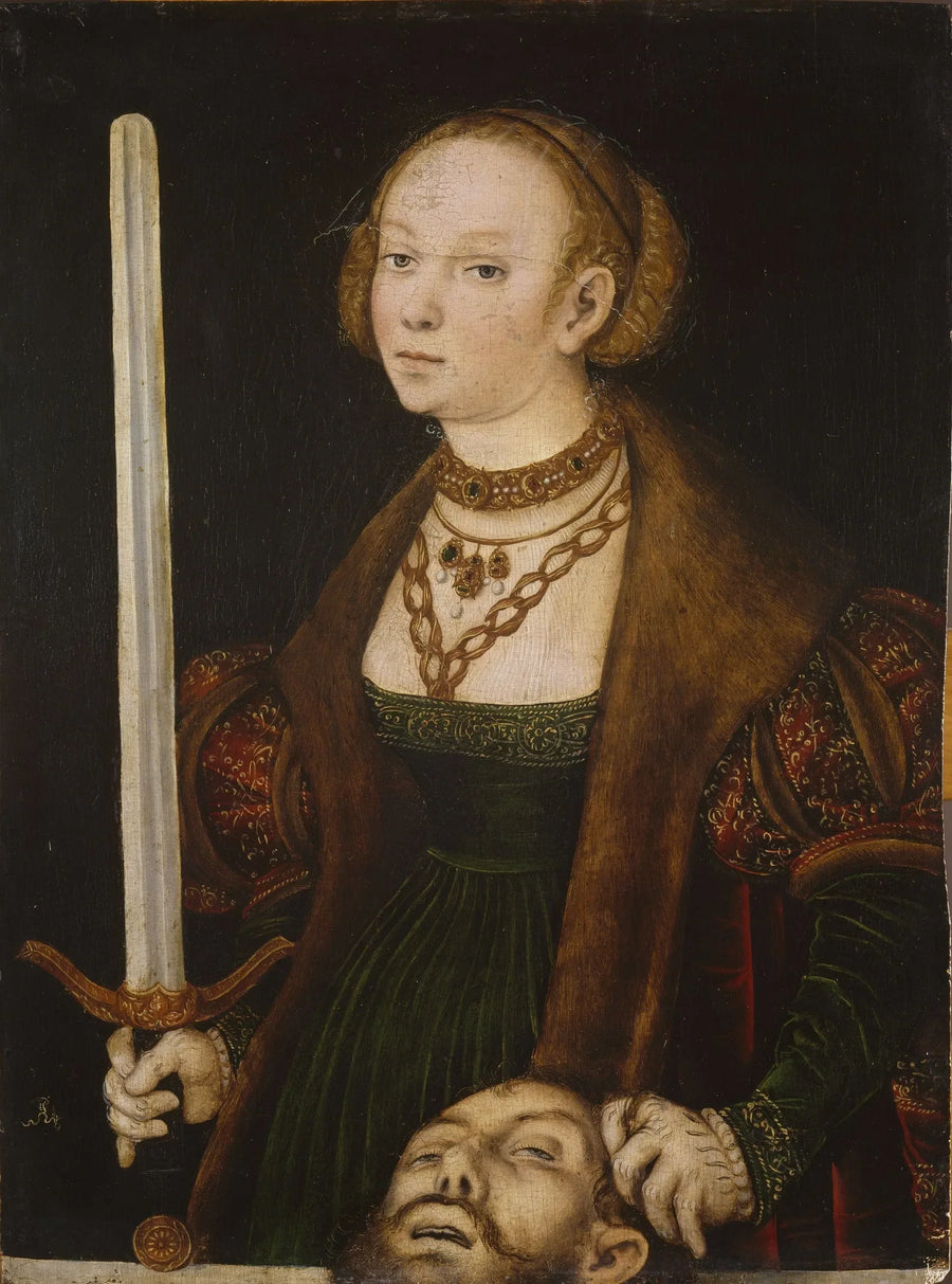Judith con la cabeza de Holofernes - Lucas Cranach el Viejo