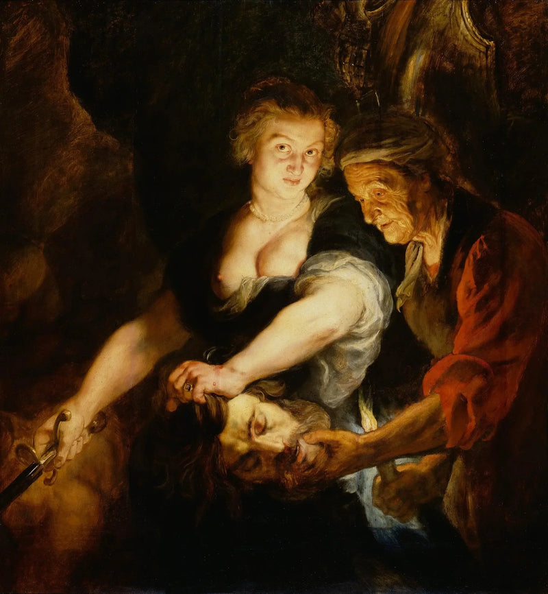 Judith con la cabeza de Holofernes - Peter Paul Rubens