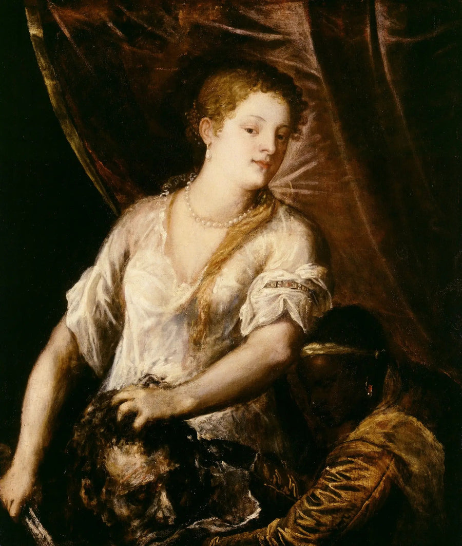 Judith con la cabeza de Holofernes - Tiziano