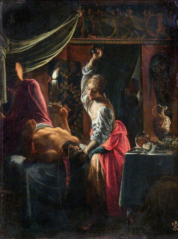 Judith décapitant Holopherne - Adam Elsheimer image 1 copie de tableau peinte à la main