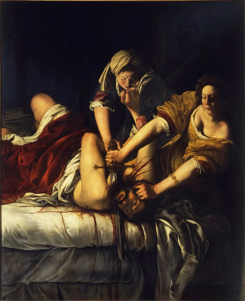 Judith decapitando a Holofernes - Artemisia Gentileschi