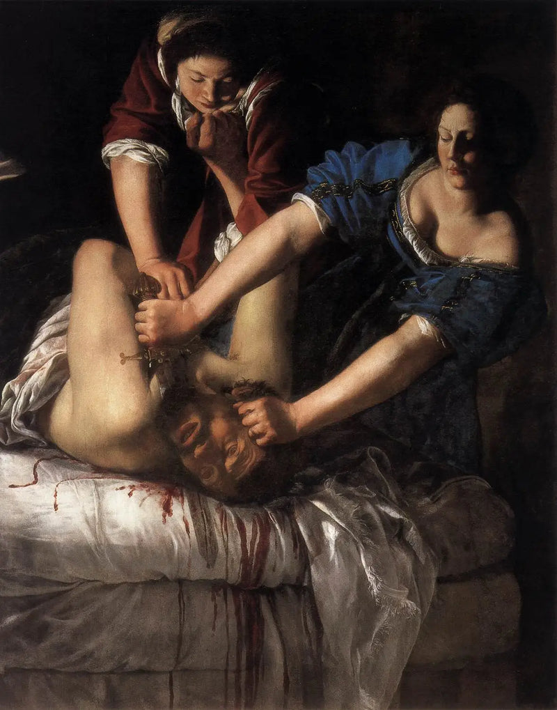 Judith decapitando a Holofernes - Artemisia Gentileschi