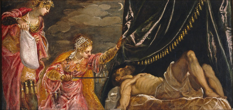 Judith y Holofernes - Jacopo Tintoretto