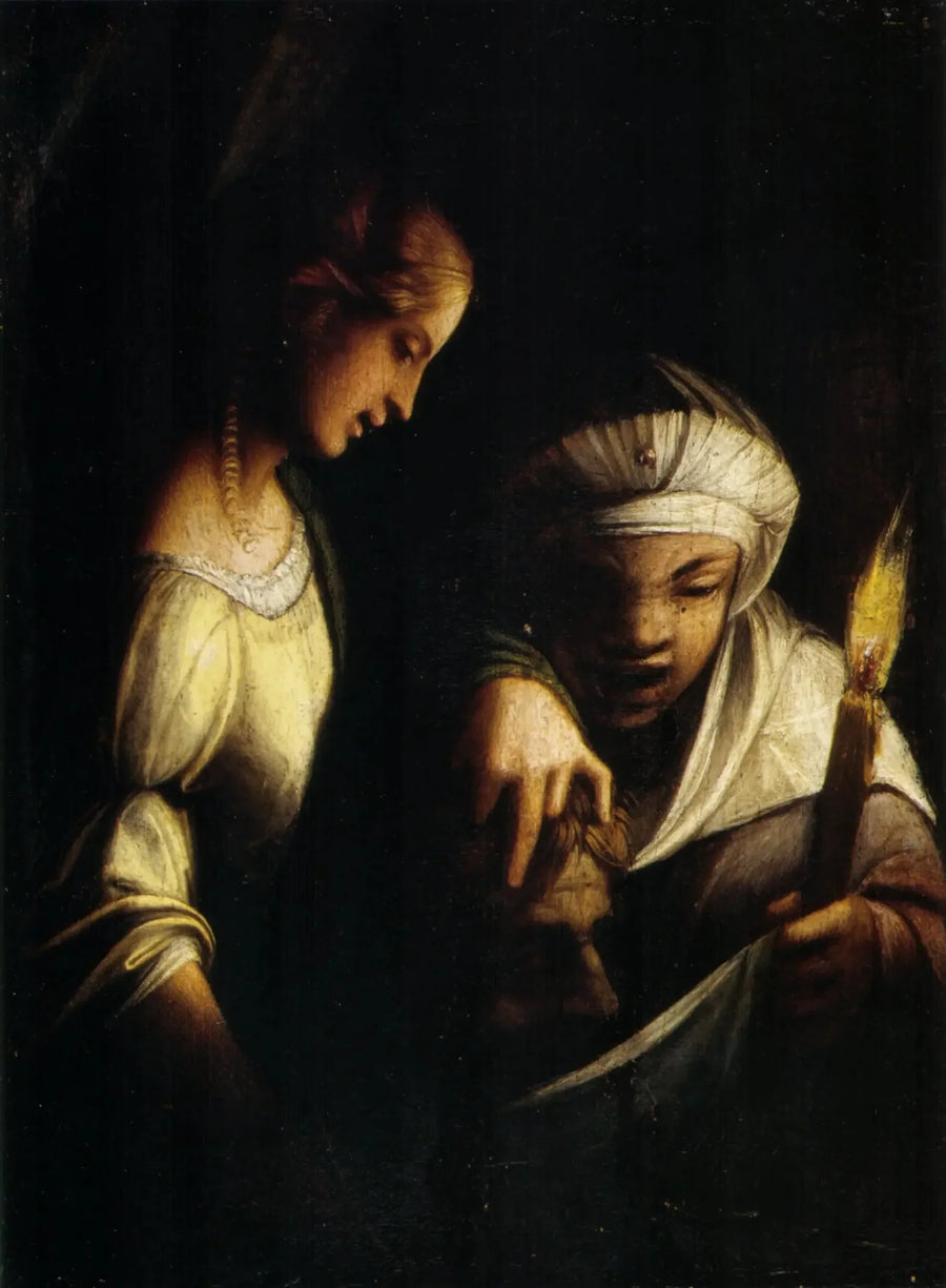 Judith y su sirvienta con la cabeza de Holofernes - Antonio da Correggio