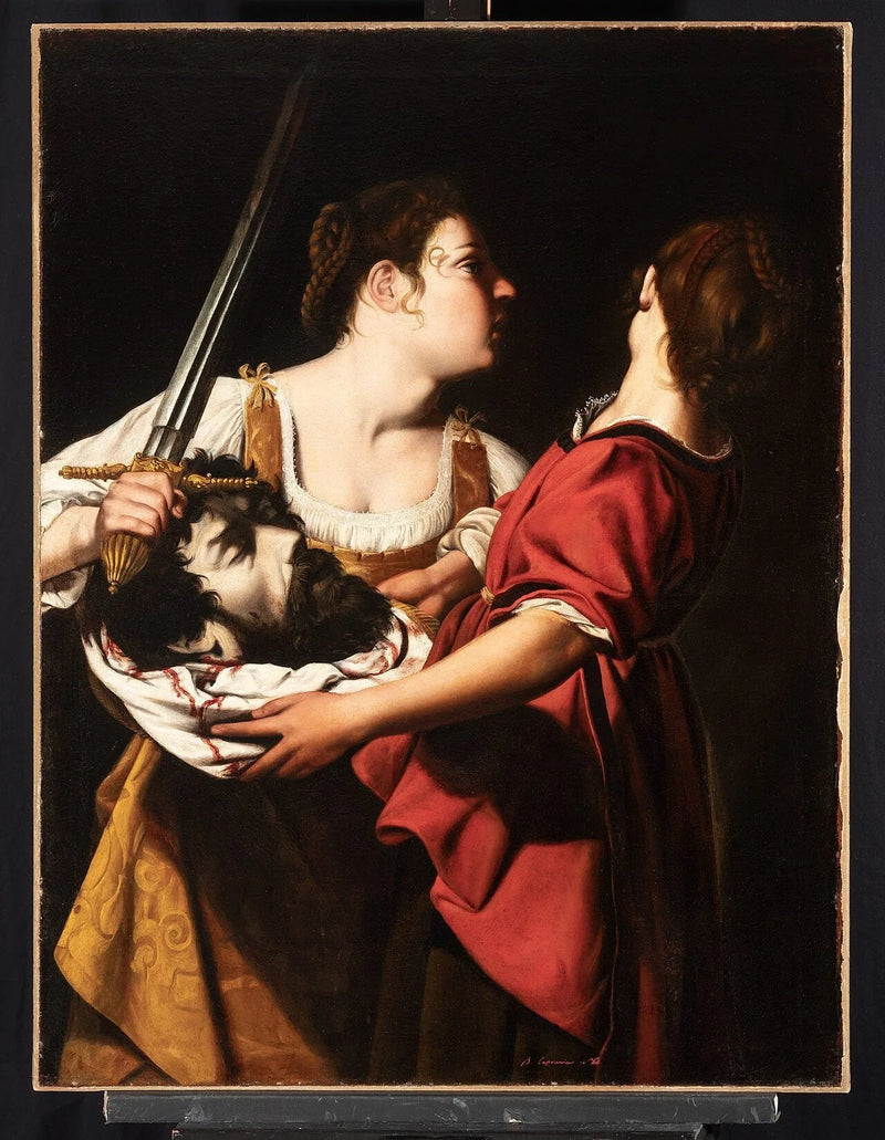 Judith y su sirvienta - Orazio Gentileschi