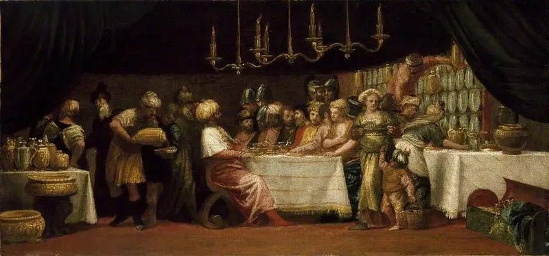 Judith festoyée chez Holopherne - Paolo Veronese