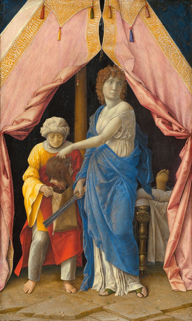 Judith, inquilina de la cabeza de Holofernes - Andrea Mantegna