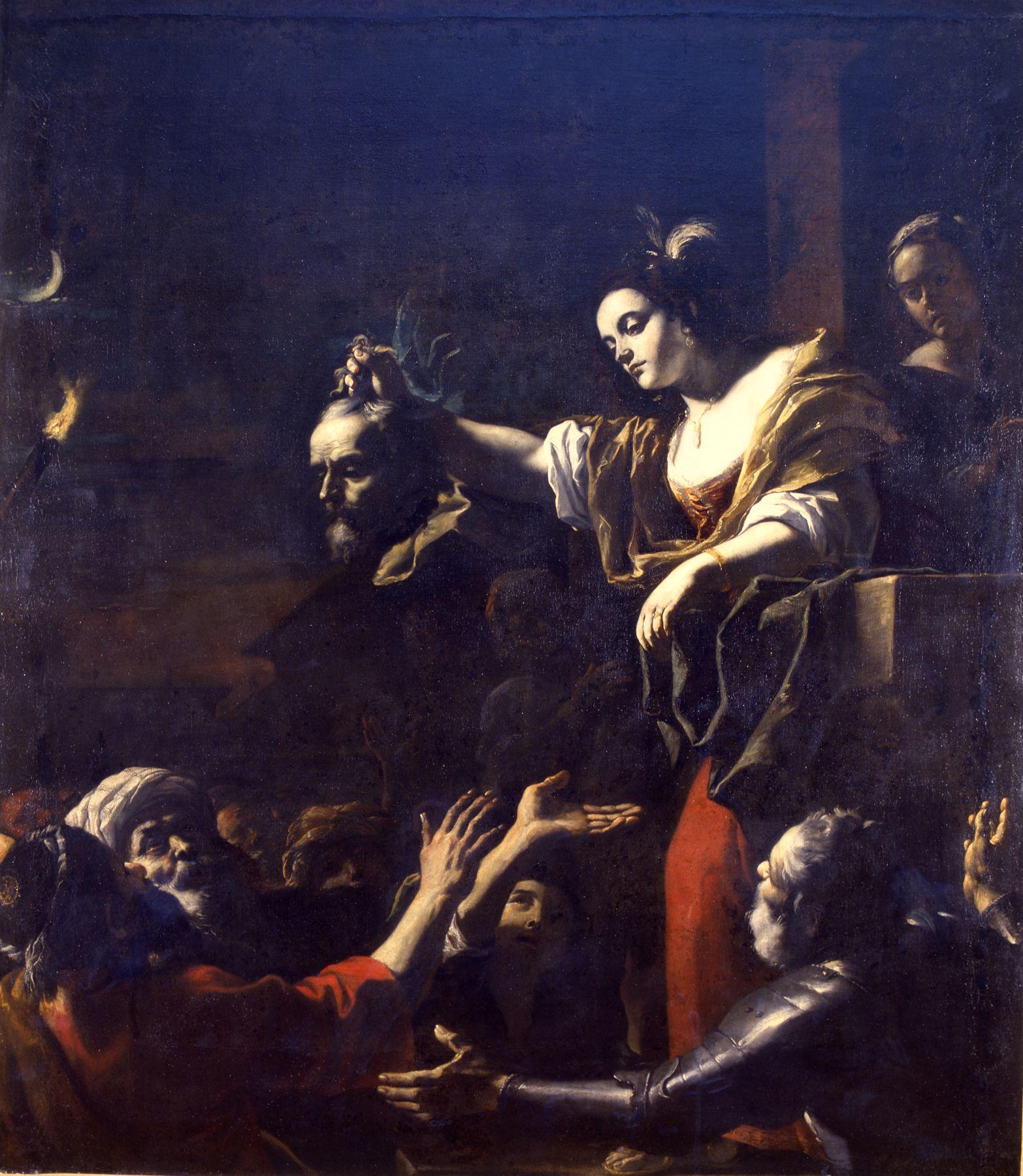 Judith présentant la tête d'Holopherne - Mattia Preti image 1 reproduction de peinture à l’huile