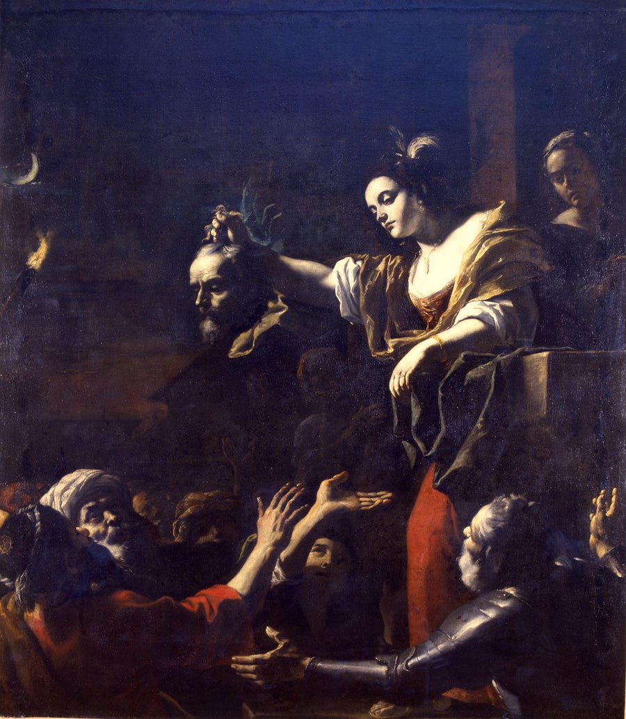 Judith presentando la cabeza de Holofernes - Mattia Preti