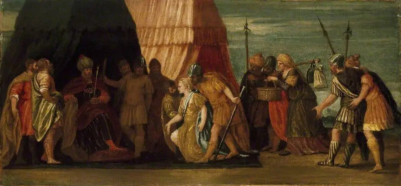 Judith recibida por Holofernes - Paolo Veronese
