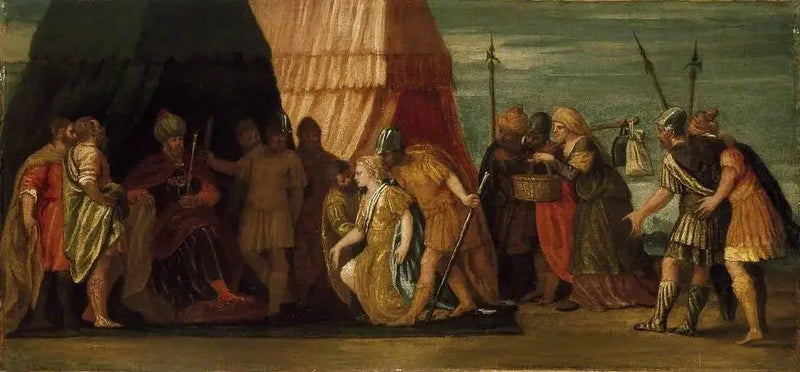 Judith recibida por Holofernes - Paolo Veronese